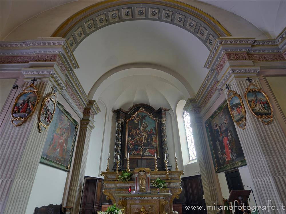 Biella (Italy) - Presbytery and choir of the Church of San Biagio